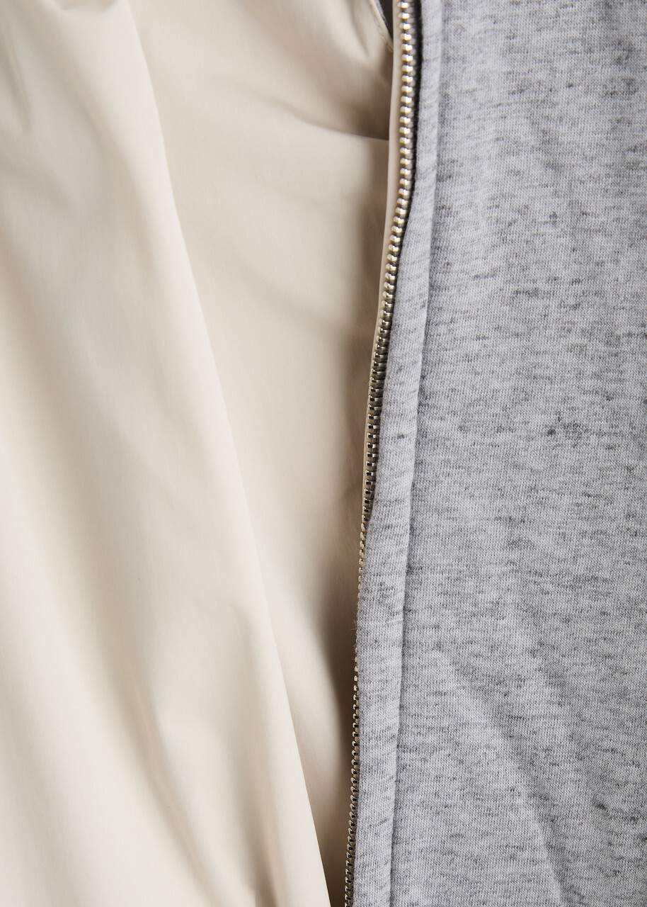 Aurélien Resort Reversible Shell Gilet Cream