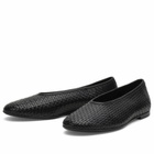 Vagabond Shoemakers Women's Vagabond Aleya Braided Leather Ballet in Black