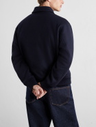 A.P.C. - Charlie Wool-Blend Twill Blouson Jacket - Blue
