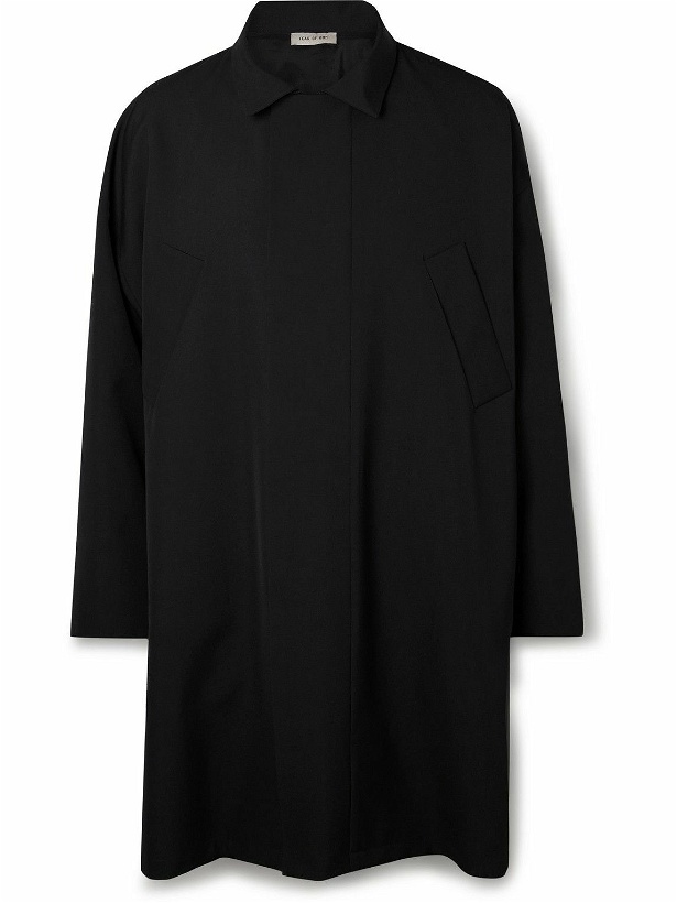 Photo: Fear of God - Wool-Crepe Trench Coat - Black
