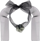 LEVENS JEWELS XL Rose Organza Necklace
