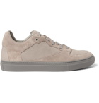 Balenciaga - Panelled Suede Sneakers - Men - Gray