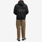 Boiler Room Men's Logo Hoodie in Washed Black