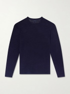 Hartford - Linen-Jersey T-Shirt - Blue