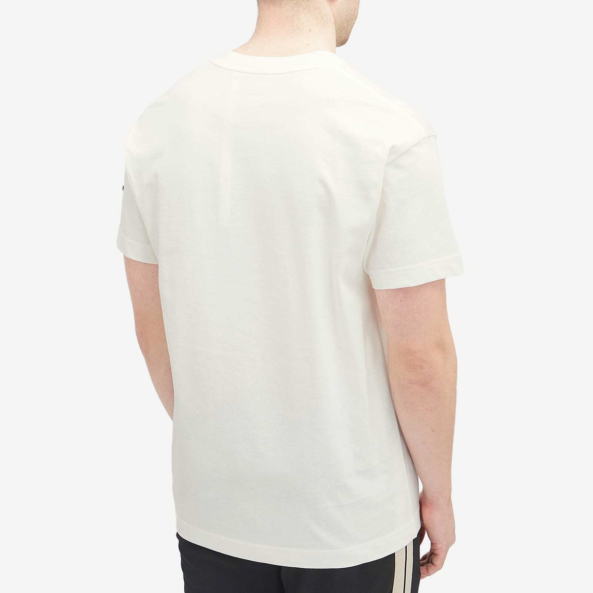 Moncler Men's Genius x Palm Angels Racing T-Shirt in White