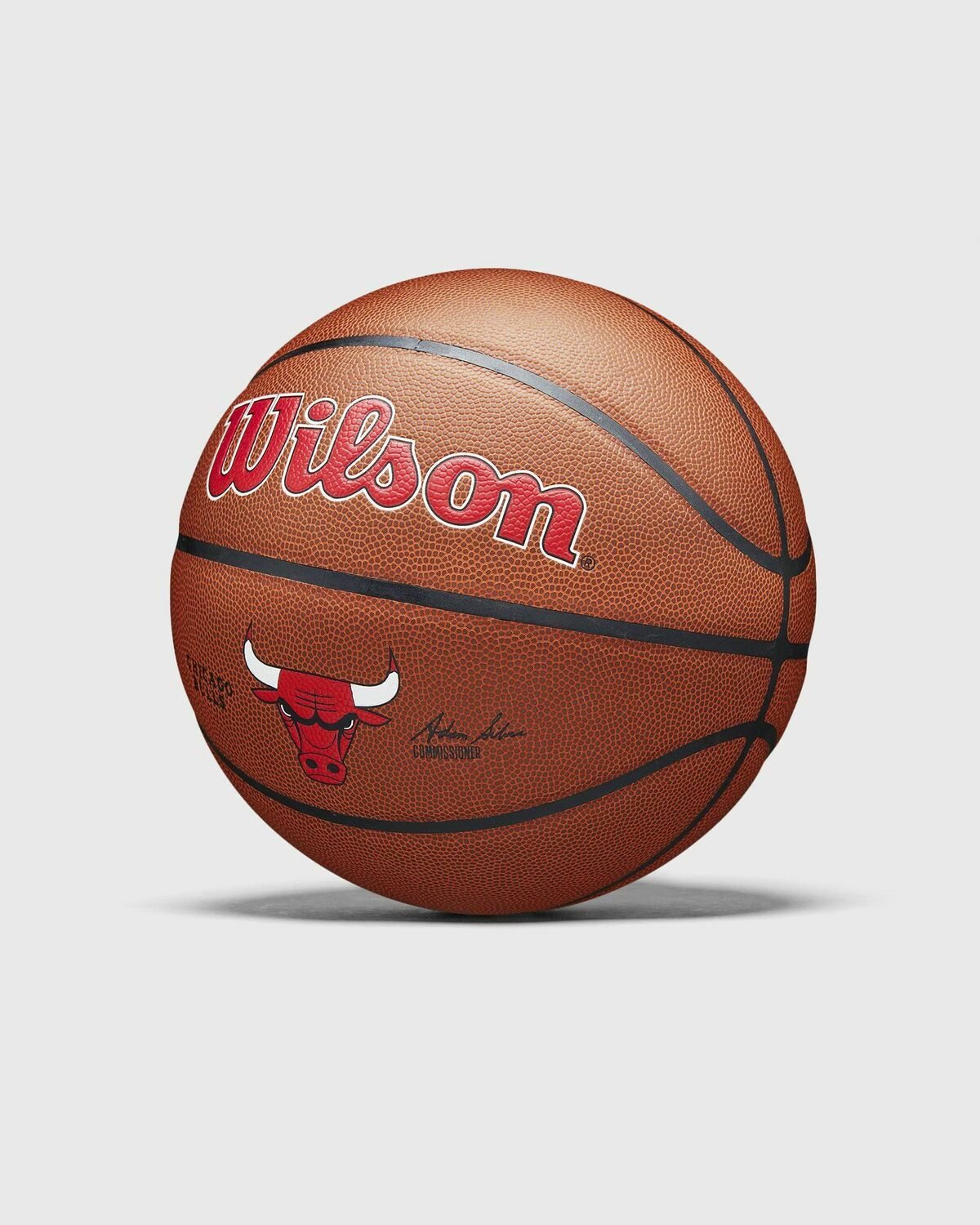 Wilson Nba Team Alliance Basketball Chicago Bulls Size 7 Brown Sports Equipment