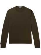 TOM FORD - Slim-Fit Wool Sweater - Green