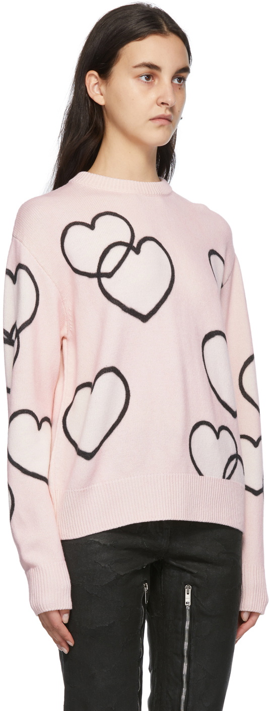 Givenchy Pink Chito Edition Hearts Sweater Givenchy