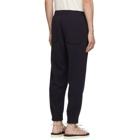 Issey Miyake Men Navy Rib Lounge Pants