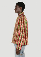 Lanvin Curb Chevron Knit Jacket