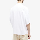 Jil Sander Men's Boxy Fit T-Shirt in White