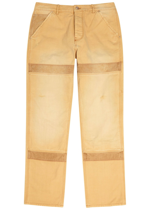 Photo: Wales Bonner Sierra Panelled Canvas Trousers Sand
