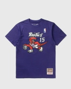 Mitchell & Ness NBA N&N TEE TORONTO RAPTORS VINCE CARTER Purple Mens Shortsleeves/Team Tee