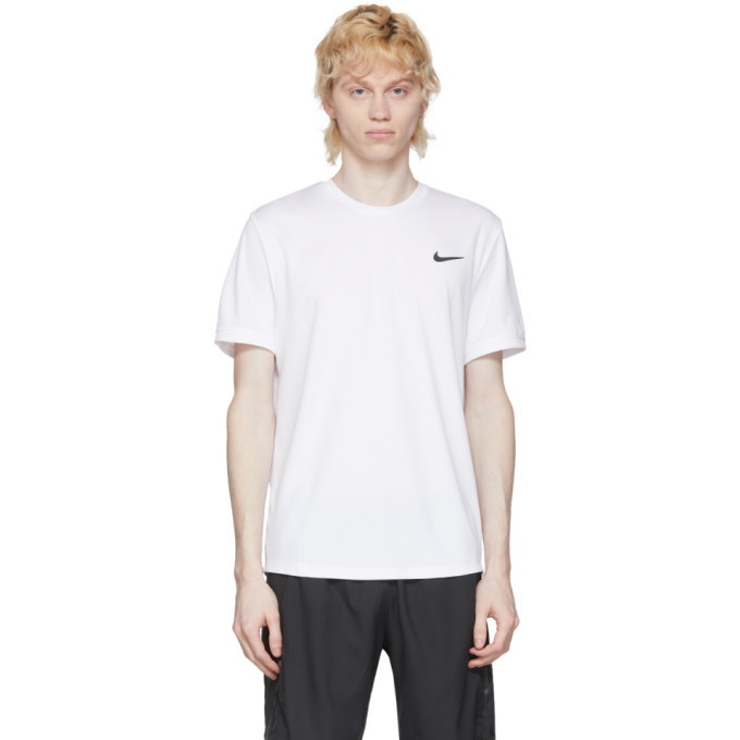 Photo: Nike White Dri-FIT Tennis T-Shirt