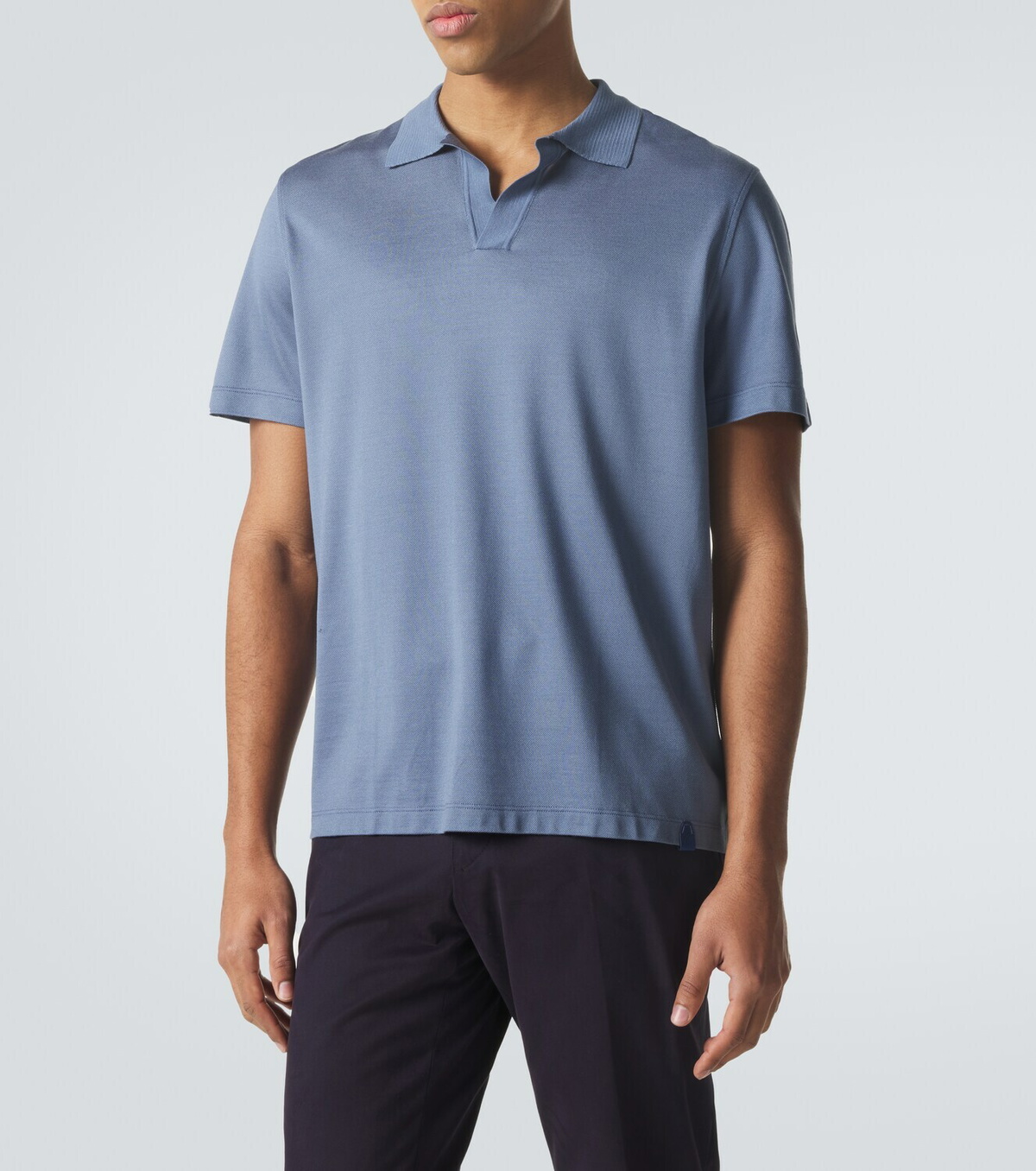 Brioni Silk polo shirt
