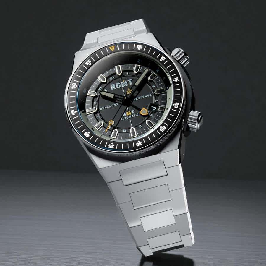 RGMT Marksman Automatic Black Dial Mens Watch RG-8073-55