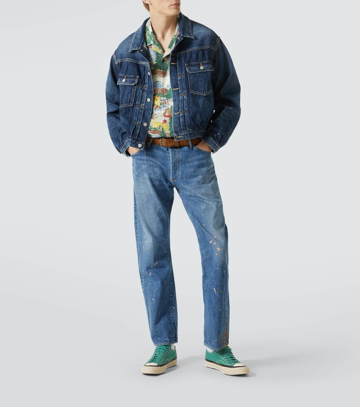 Visvim Crosby printed silk-blend shirt Visvim