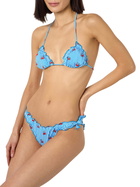 MC2 Saint Barth Woman Triangle Classic Bikini Sarius With Crab Print