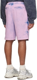 Juun.J Pink Faded Shorts