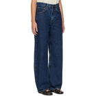 AGOLDE Navy Low Curve Jeans