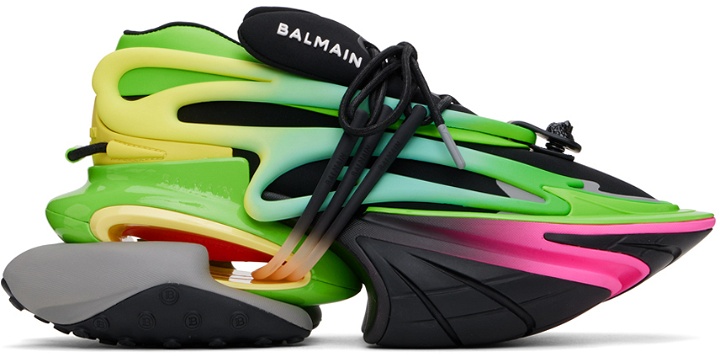 Photo: Balmain Multicolor Unicorn Sneakers