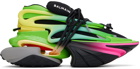 Balmain Multicolor Unicorn Sneakers