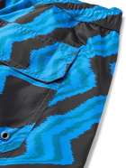MISSONI - Printed Swim Shorts - Blue