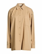 The Row Womens Shirt in Beige