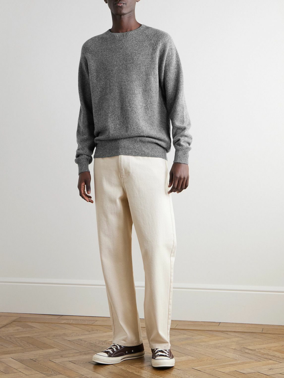 Sunspel - Wool Sweater - Gray