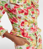 Acne Studios Ojalva floral denim jacket