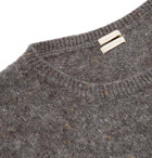 Massimo Alba - Mélange Wool, Yak and Cashmere-Blend Sweater - Gray