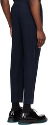 HOMME PLISSÉ ISSEY MIYAKE Navy Basics Trousers