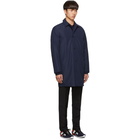 PS by Paul Smith Navy Mac Coat