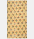 Cabana Peonia floral linen tablecloth