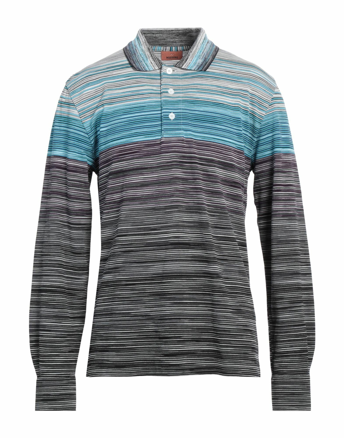 Missoni Mens Polo shirt Turquoise