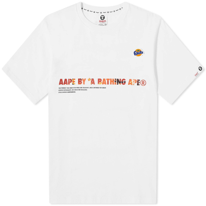 Photo: Men's Fanta Bowl T-Shirt in White