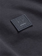 ACNE STUDIOS - Exford Oversized Logo-Appliquéd Cotton-Jersey T-Shirt - Blue