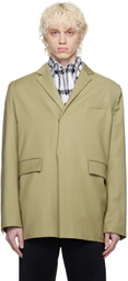 Bianca Saunders Taupe Pull Over Blazer