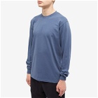 Colorful Standard Men's Long Sleeve Oversized Organic T-Shirt in Petrol Blue