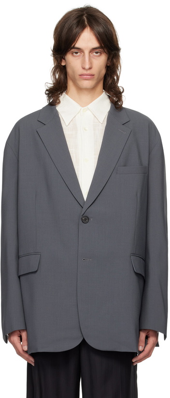 Photo: The Frankie Shop Gray Beo Blazer