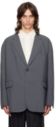 The Frankie Shop Gray Beo Blazer