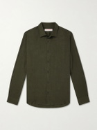 Orlebar Brown - Giles Linen Shirt - Green