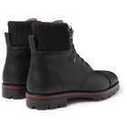 Christian Louboutin - Trapman Leather Boots - Black