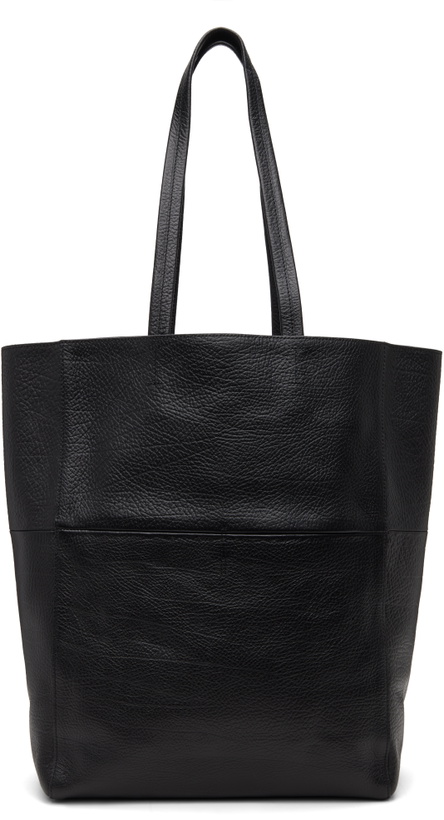 Photo: TONYWACK Black Embossed Leather Tote