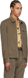 Paul Smith Brown Zip Jacket
