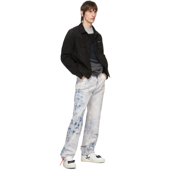 Off-White Off-White Reconstructed Carpenter Jeans Off-White