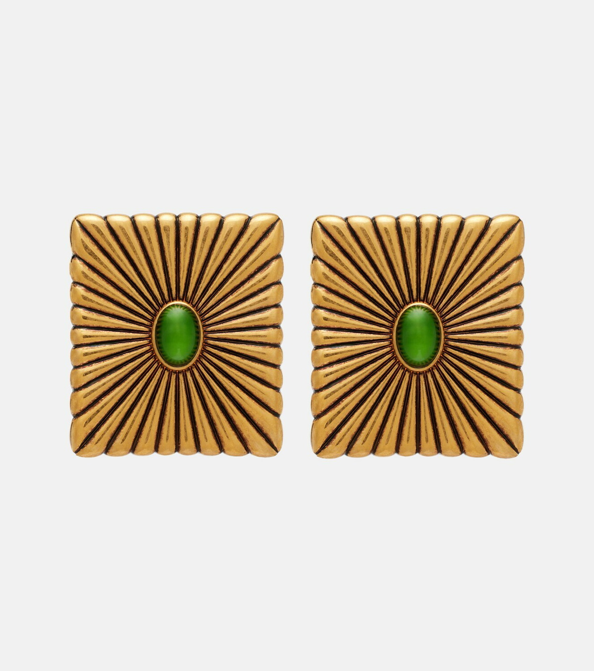 Versace Circe embellished earrings