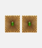 Versace Circe embellished earrings