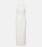 Jacquemus Tablier knitted midi dress