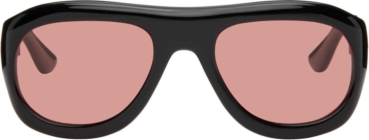 【関税込み】Port Tanger ブラック Leila サングラス PORT TANGER - LEILA BLACK ACETATE AMBER LENS – SOLAR MTP